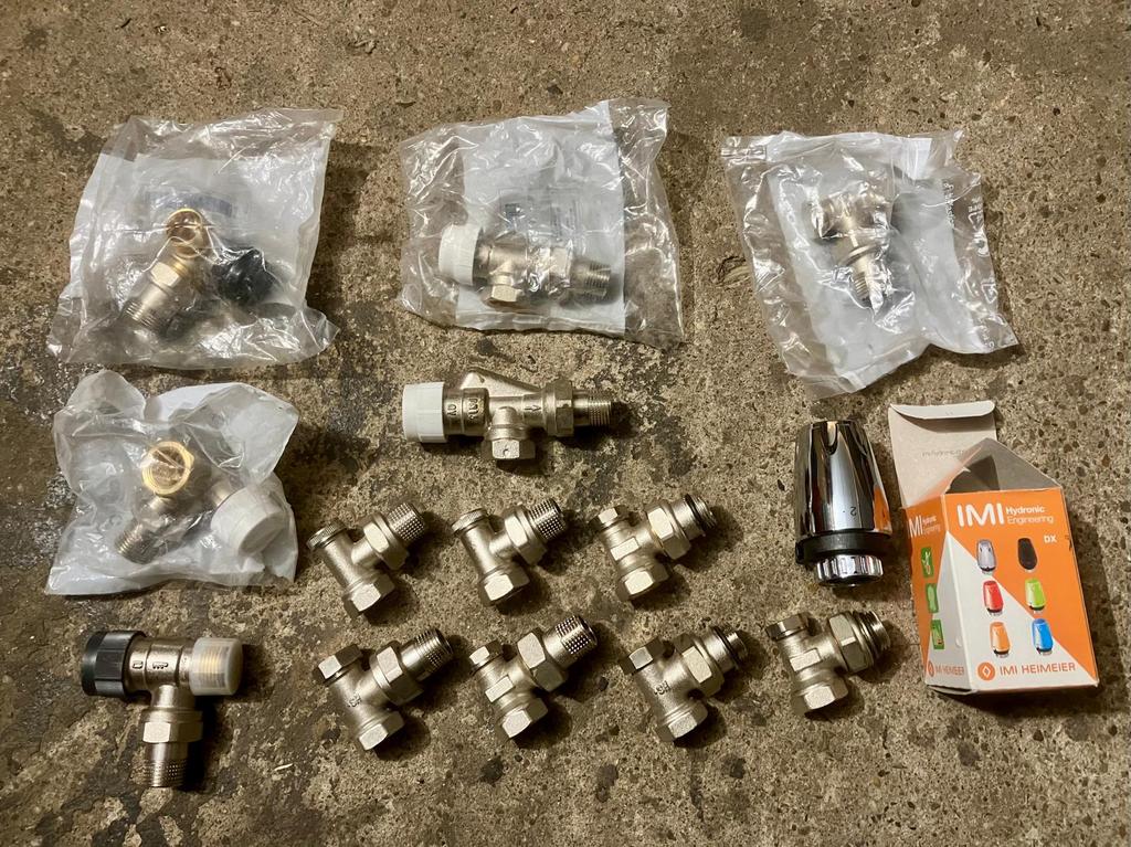 Assortiment radiatorkranen, Ophalen, Nieuw