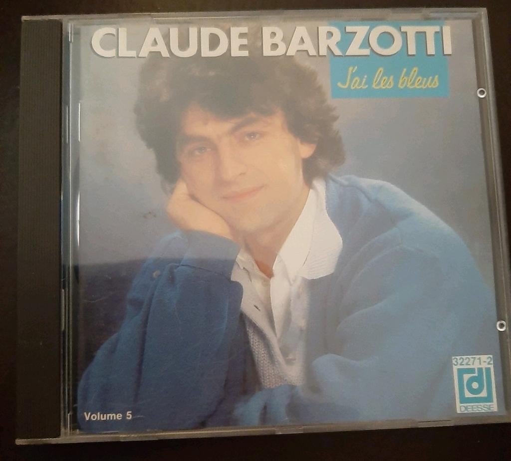Cd - Claude barzotti- j'ai les bleus vol 5, CD & DVD, Enlèvement ou Envoi, Utilisé
