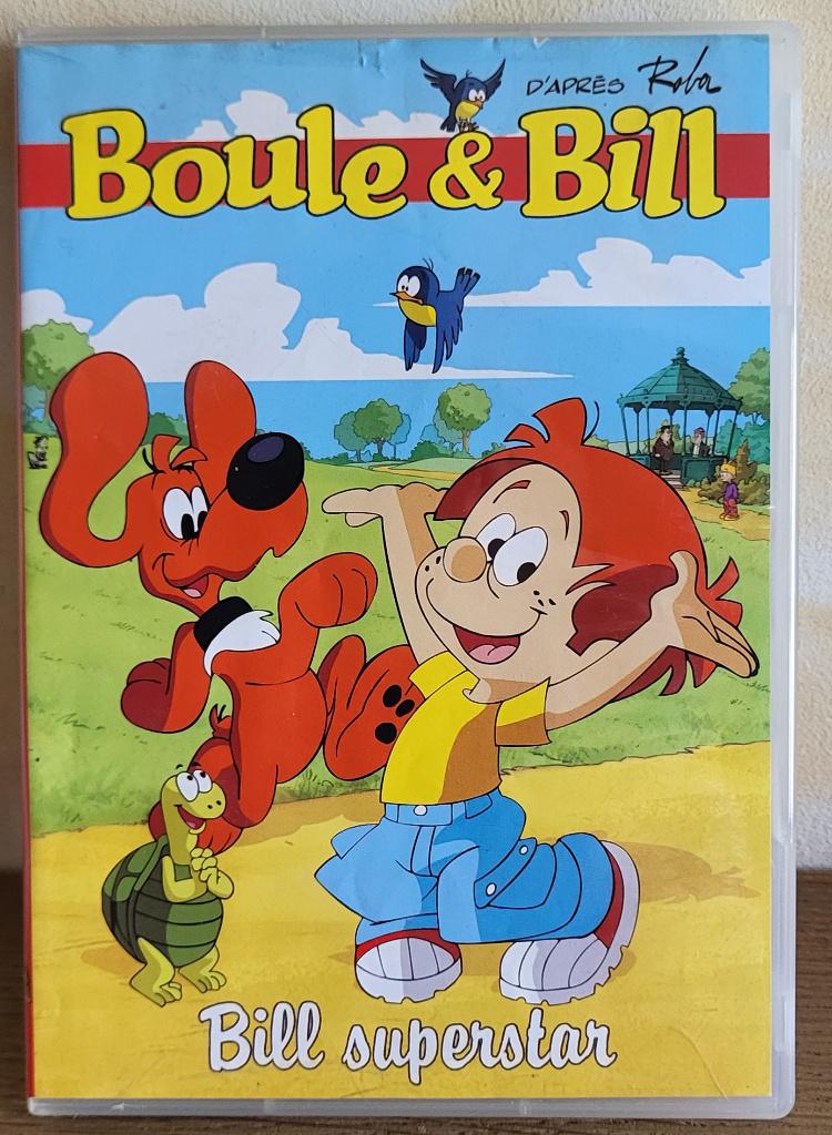 DVD Boule & Bill, Bill Superstar, Enlèvement ou Envoi, Dessin animé, Tous les âges, Utilisé