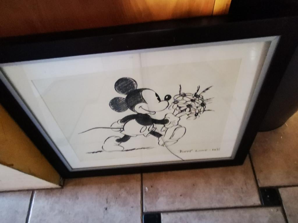 Tableau Mickey et Minnie