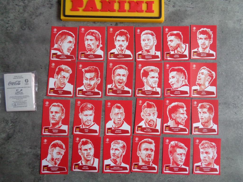 PANINI coca cola voetbal stickers EURO 2016 Duitsland, Verzenden, Nieuw