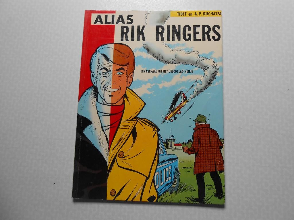 Rik Ringers 9 Alias Rik Ringers 1969 1 ste druk., Eén stripboek, Tibet & A.P. Duchâteau, Ophalen of Verzenden, Zo goed als nieuw