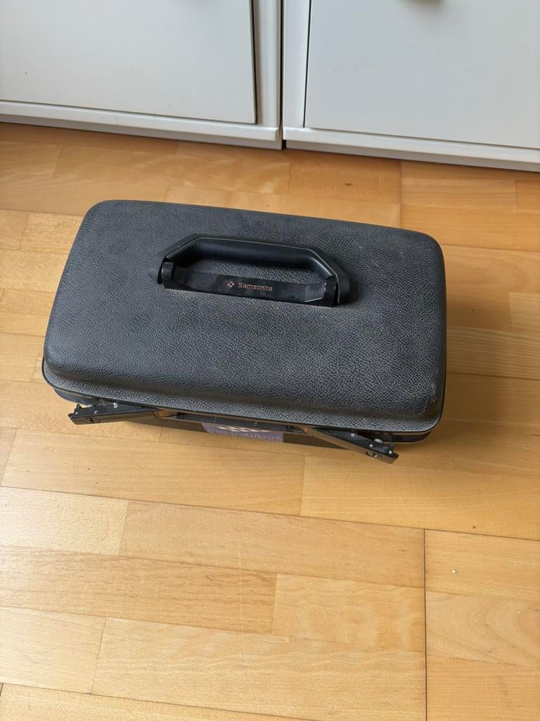 Trousse de beauté Samsonite noire, Bijoux, Sacs & Beauté, Boîtes de maquillage & Beauty case, Enlèvement ou Envoi, Noir