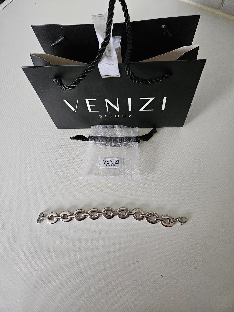 Venizi damesarmband, Ophalen of Verzenden, Nieuw, Zilver, Staal