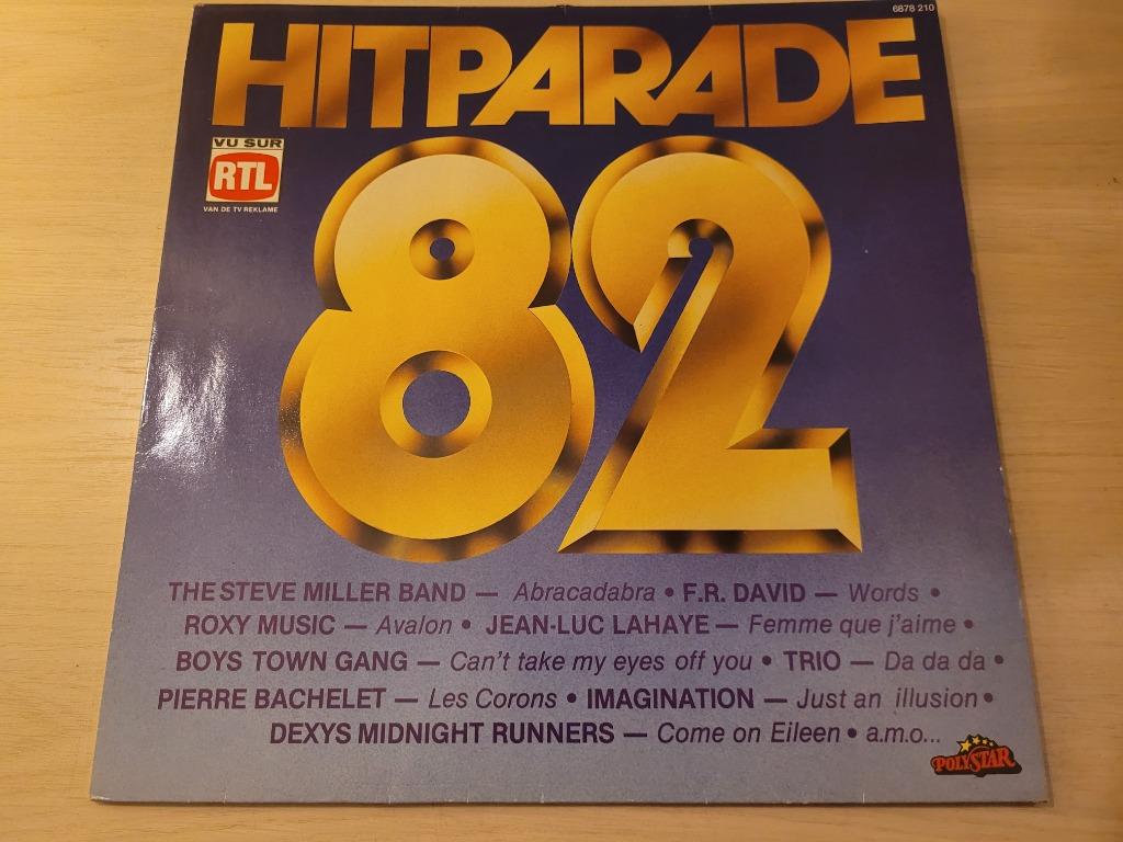 Disque vinyl 33 tours Various – Hitparade 82, Cd's en Dvd's, Vinyl | Verzamelalbums, Zo goed als nieuw, Pop, Ophalen of Verzenden