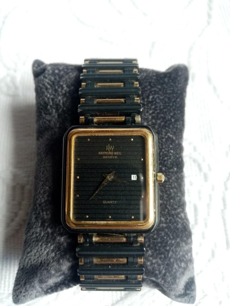 Montre Quartz Dame Raymond Weil Genève 1980, Ophalen of Verzenden, Gebruikt, Merk