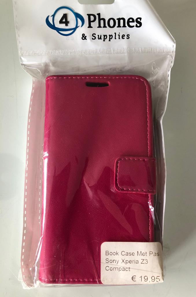 Boekcase Sony xperia Z3. Roos, Ophalen of Verzenden, Nieuw