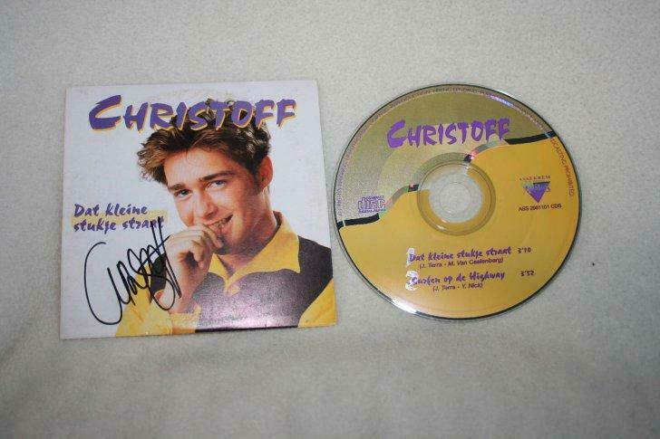 Gesigneerd : Christoff – Dat kleine stukje straat, Ophalen of Verzenden
