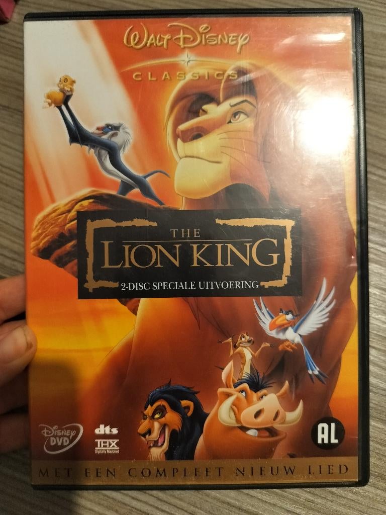 The lion king, Cd's en Dvd's, Ophalen