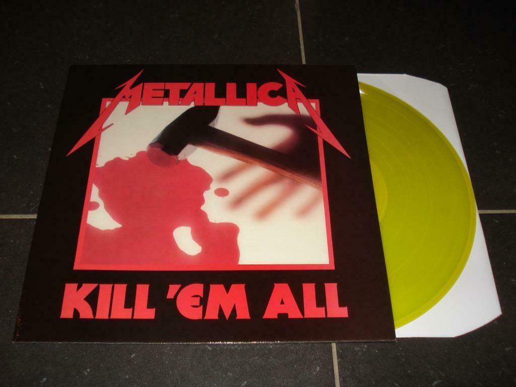 METALLICA - Kill'em All (color vinyl), Ophalen of Verzenden, Zo goed als nieuw