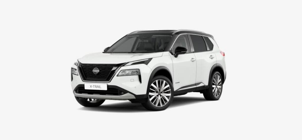 Nissan X-Trail EPOWER E4ORCE TEKNA PLUS + 20" / 0KM, Auto's, Nissan, 0 kg, Wit, USB, 5 zetels