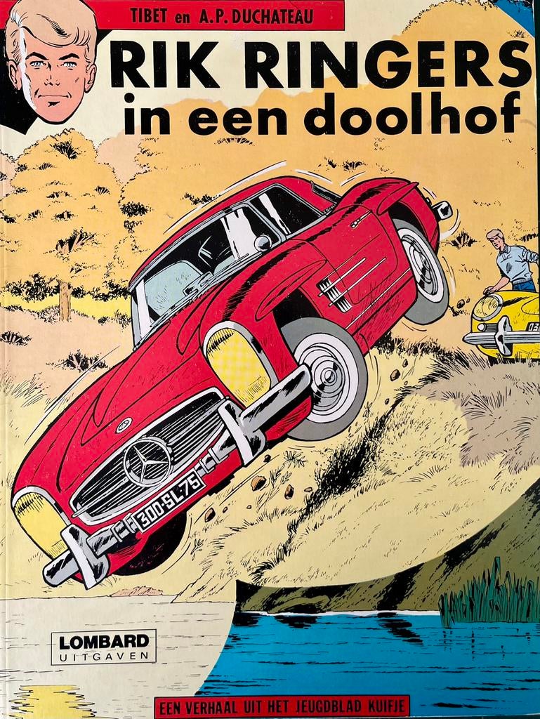 Rik Ringers - Nr.3 - In een doolhof - Tibet, Eén stripboek, Ophalen of Verzenden, Gelezen