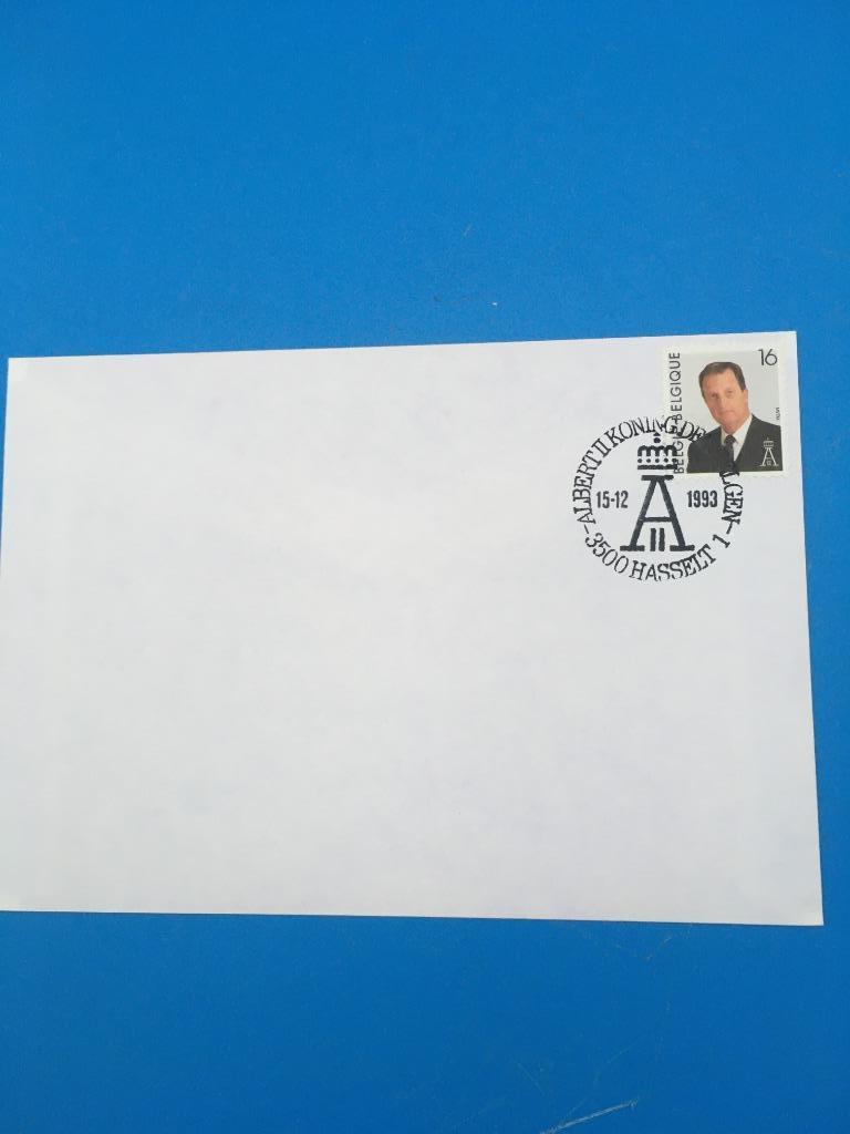 Koning Albert II. 10 speciale stempels. Provinciehoofdsteden, Met stempel, Koninklijk huis, Ophalen of Verzenden, Gestempeld