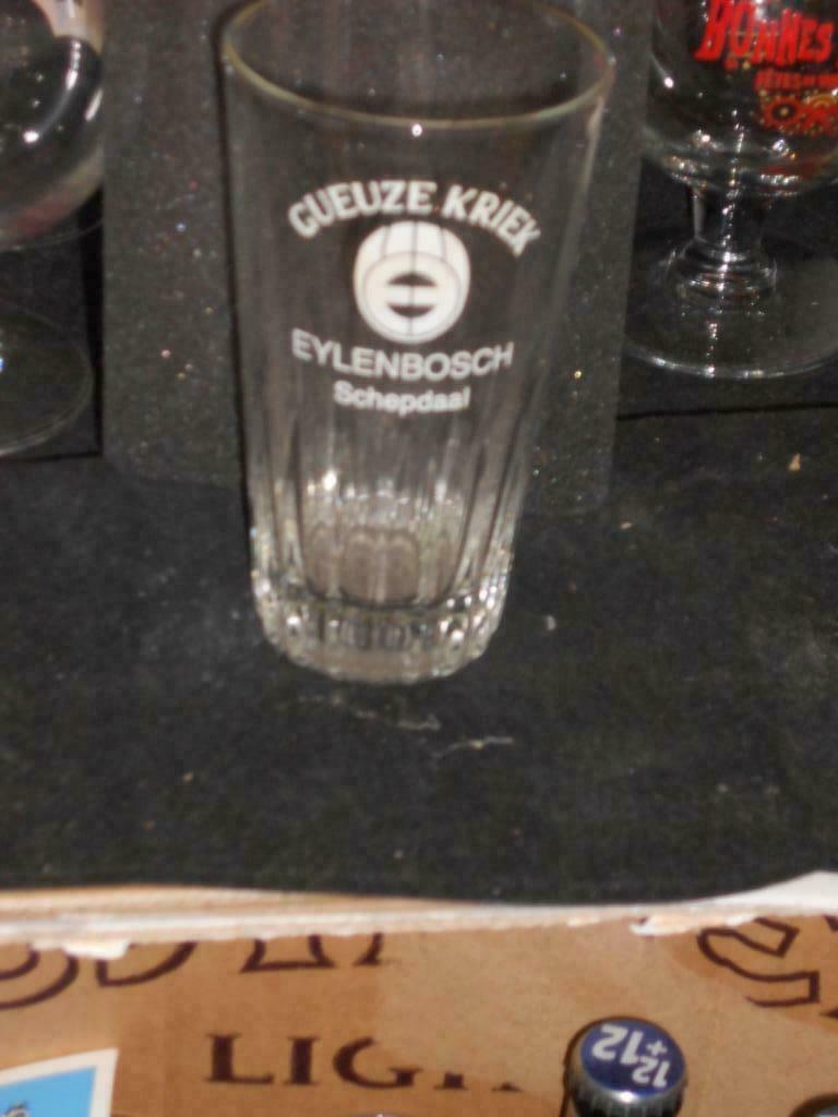 Bierglazen.Nostredamus.La Divine.La Guillotine.'T Steedje., Ophalen of Verzenden, Zo goed als nieuw, Glas of Glazen, Overige merken