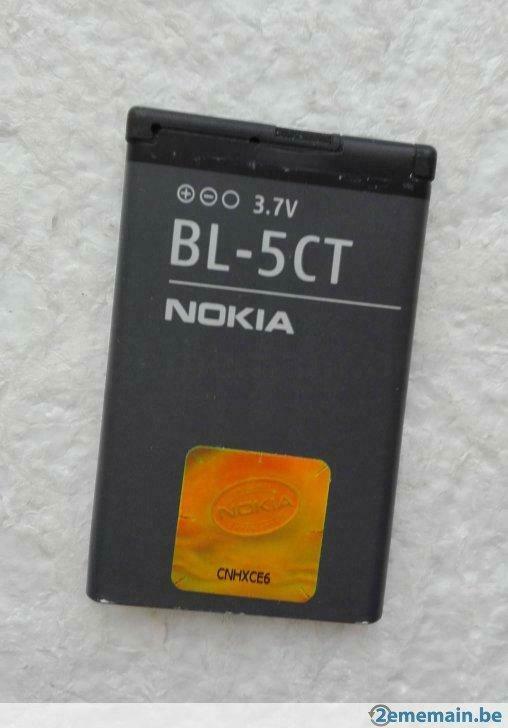 Nokia - Batterie  BL-5CT, Télécoms, Téléphonie mobile | Batteries, Enlèvement ou Envoi, Utilisé
