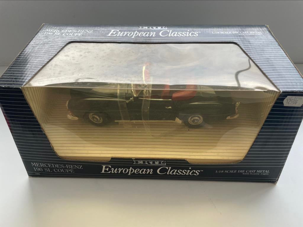 Mercedes-Benz 190 SL (ERTL) - 1/18e, Hobby & Loisirs créatifs, Voitures miniatures | 1:18, Comme neuf, Voiture, ERTL, Enlèvement ou Envoi