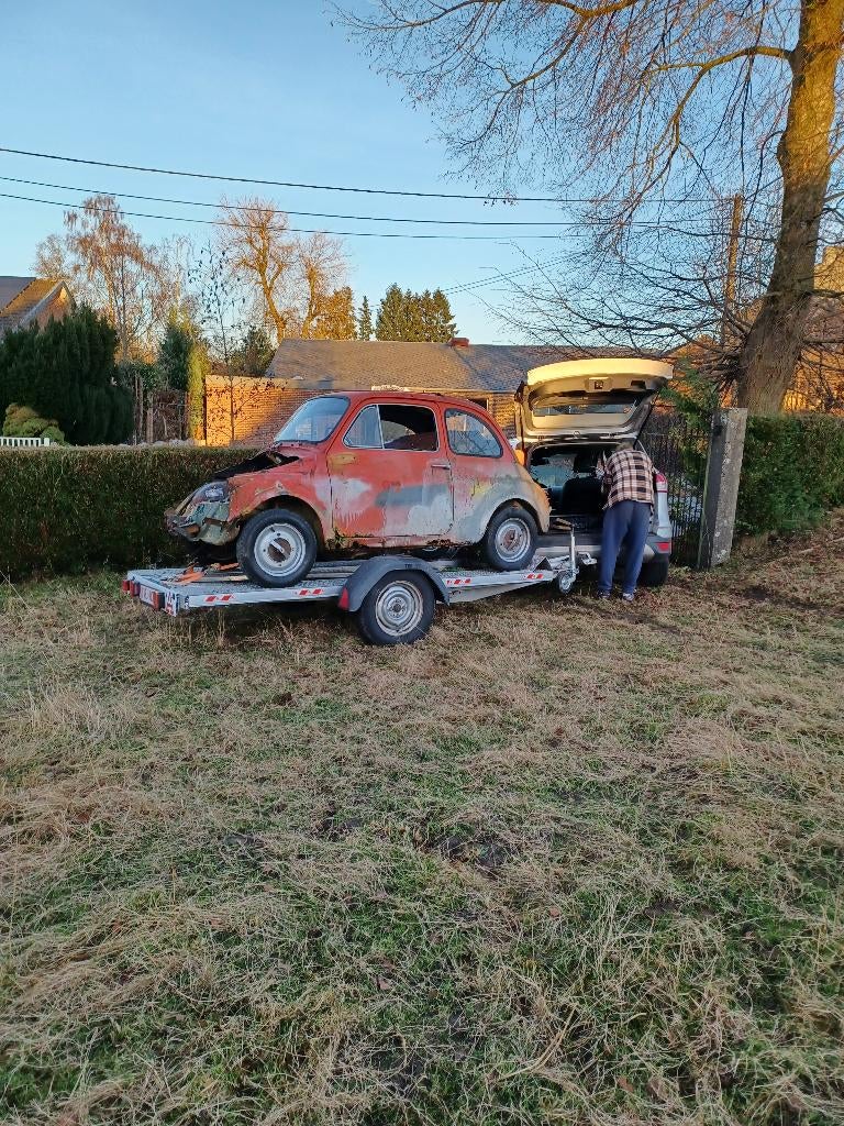 A vendre pièces pour Fiat 500 L, Autos, Rouge, Achat, Boîte manuelle, 2 portes