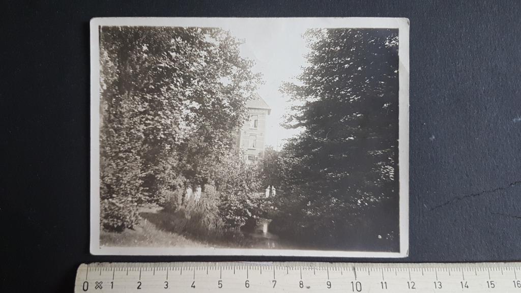 Photo Auderghem Auderghem Villa avec tour (9x12cm), Enlèvement ou Envoi, Avant 1940, Photo, Utilisé