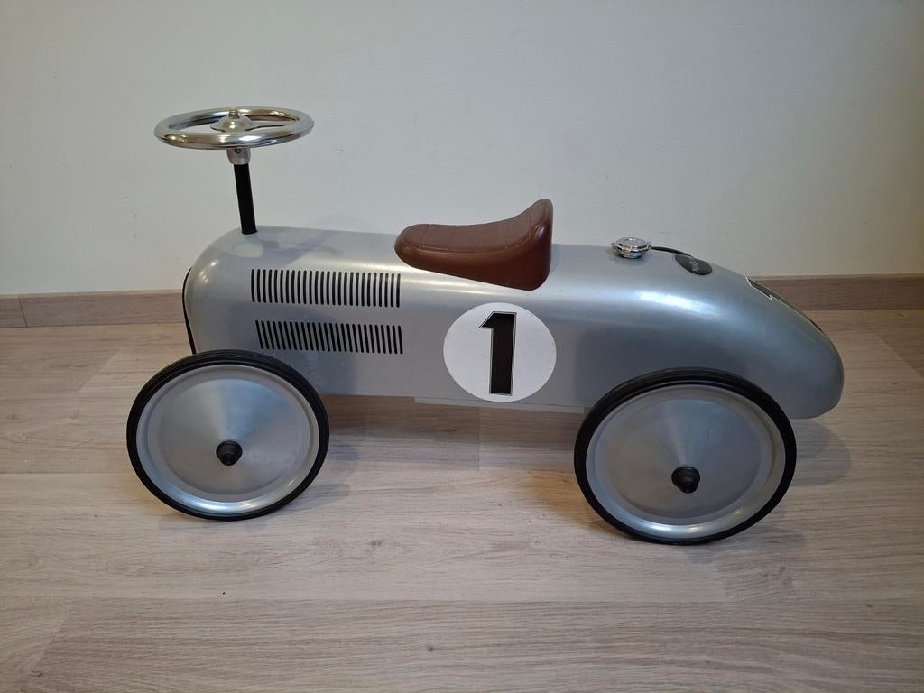 Loopauto retro, Kinderen en Baby's, Speelgoed | Buiten | Voertuigen en Loopfietsen, Ophalen, Zo goed als nieuw, Loopfiets
