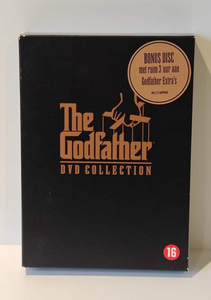 The Godfather Collectie I–III 4 DVD Maffia Corleone Pacino, Enlèvement ou Envoi, Mafia et Policiers, Coffret, Comme neuf