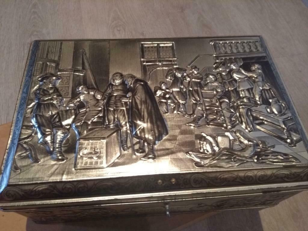 koekjestrommel Lonka, Verzamelen, Ophalen, Zo goed als nieuw, Beschuit, Overige merken