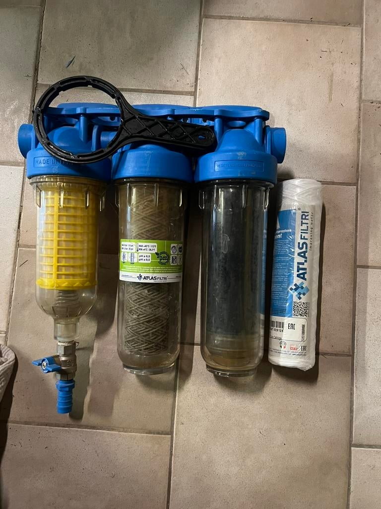 Atlas Filtri regenwaterfilter, Ophalen, Gebruikt