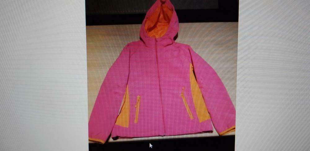Mooie roze jas met kap - maat 164, Ophalen, Jas