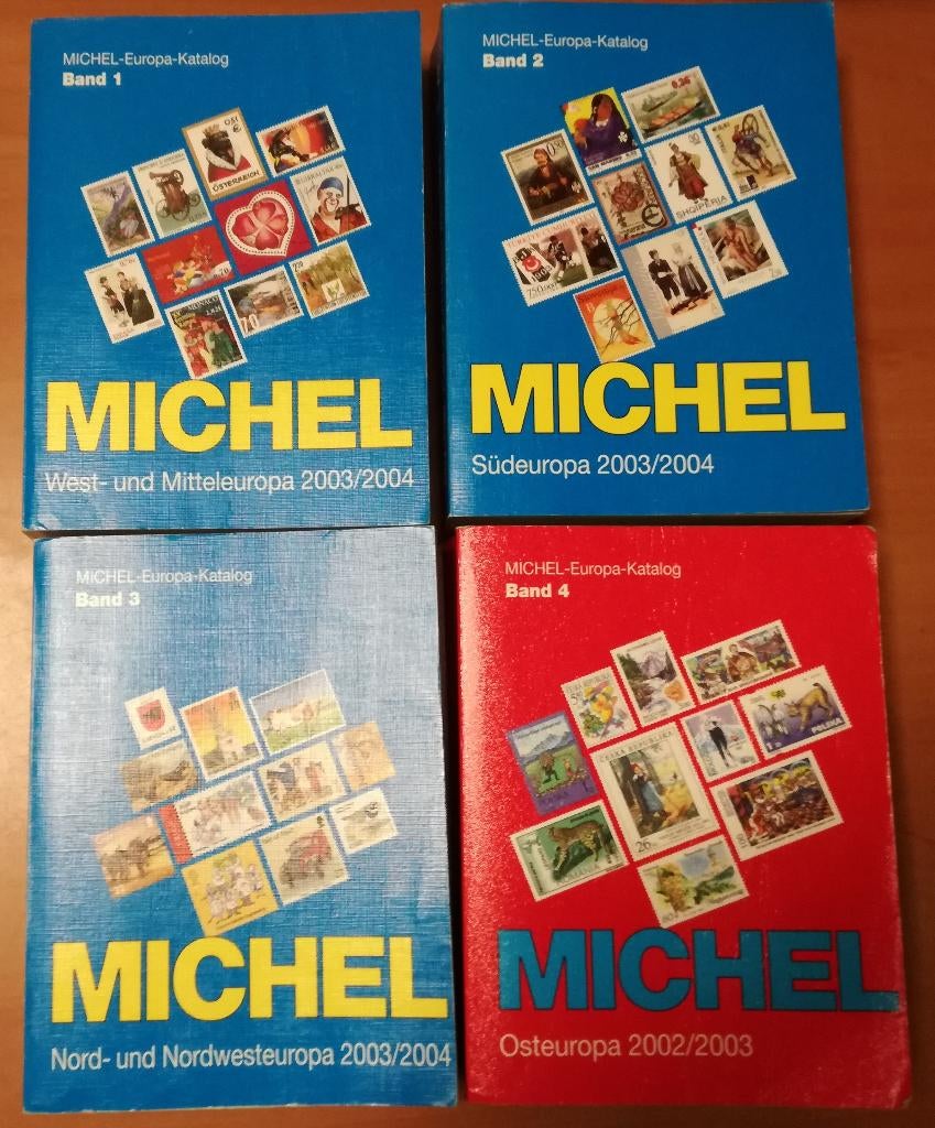 Postzegelcatalogussen Michel Europa en een paar andere, Verzenden, Catalogus