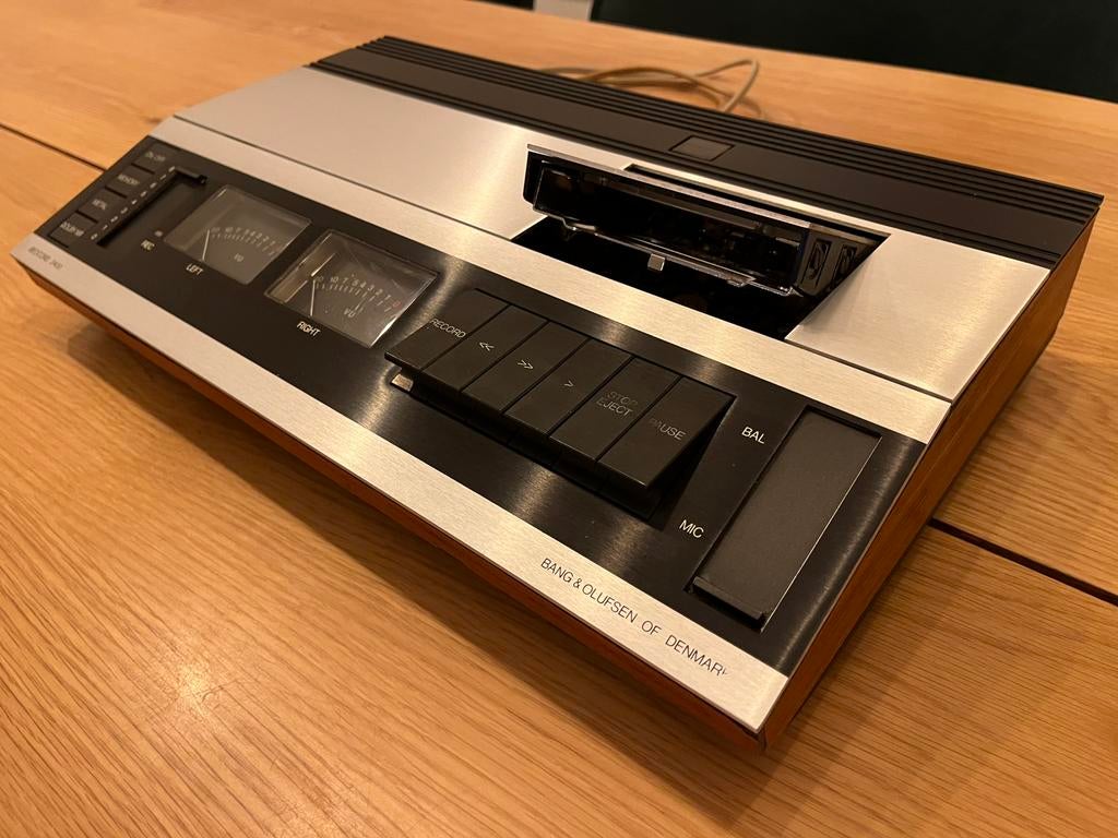 B&O Beocord 2400 cassettespeler + versterker – goede staat, Enlèvement
