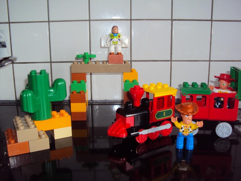 Lego Duplo 5659 "De grote trein achtervolging "van Toy Story, Ophalen of Verzenden, Complete set, Duplo