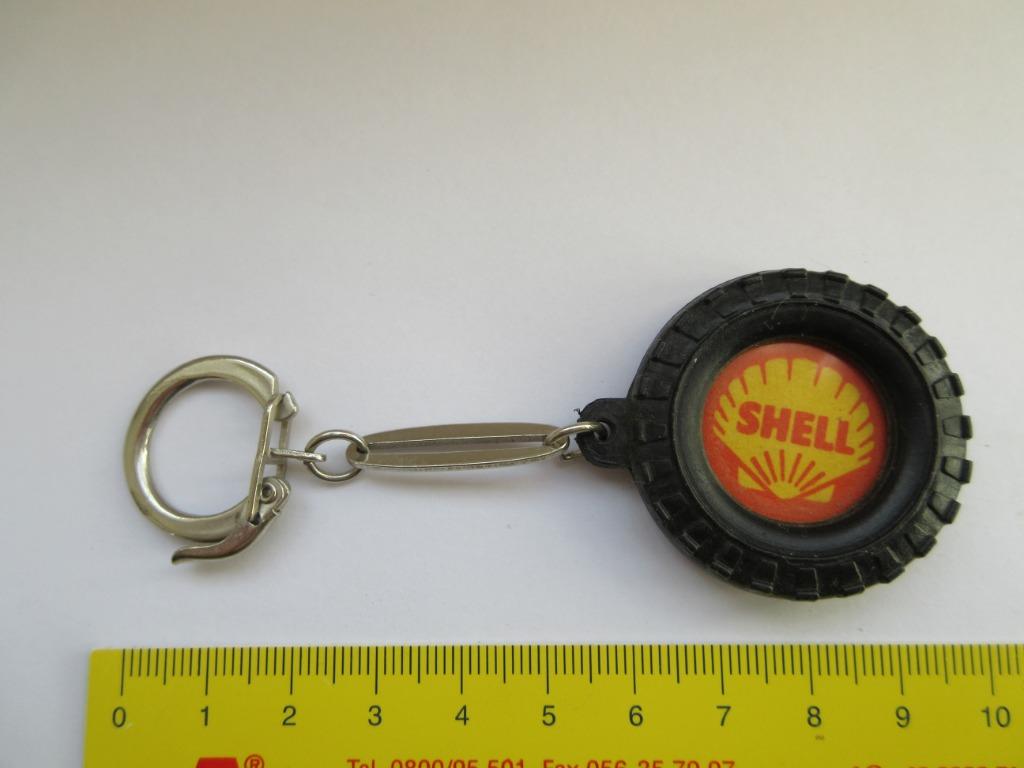 Vintage sleutelhanger SHELL verzamelen, Verzamelen, Ophalen