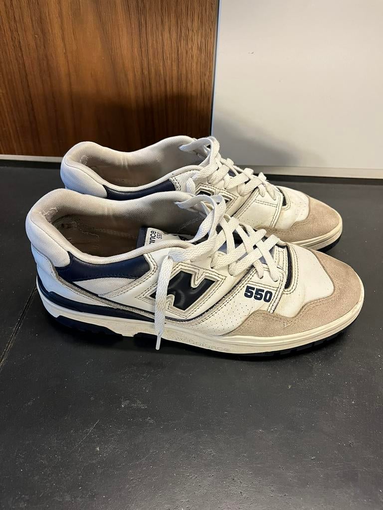 New Balance 550 maat 44, Ophalen of Verzenden, Sneakers, Gedragen, Wit
