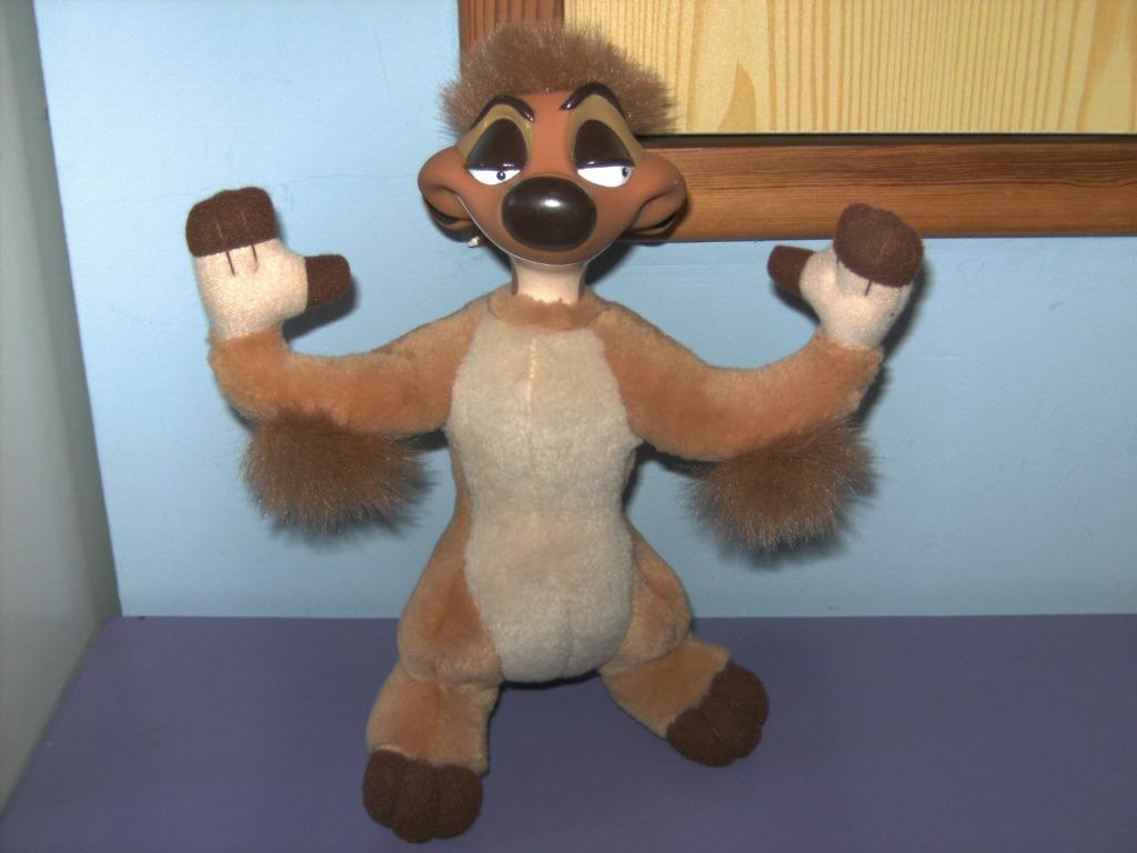 Vintage knuffel: the lion king., Kinderen en Baby's, Ophalen of Verzenden, Gebruikt