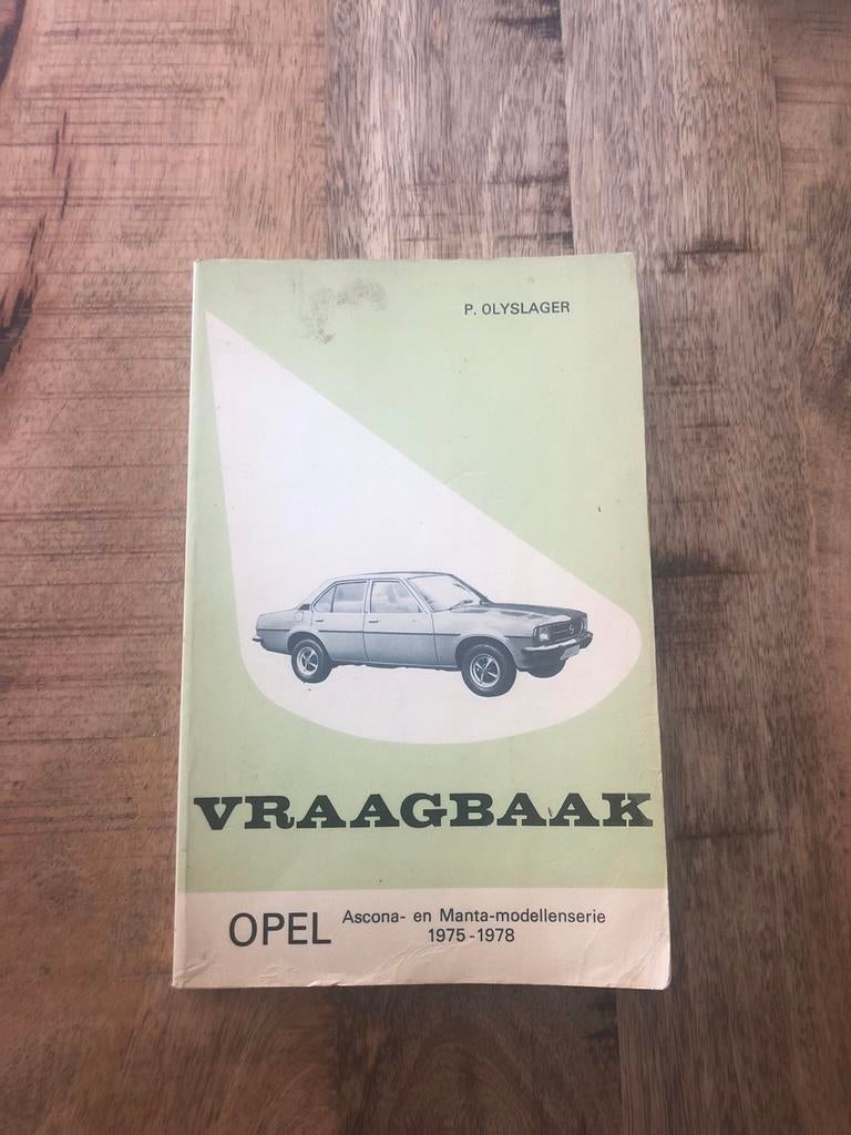 Vraagbaak Opel Ascona & Manta 1975-1978, Enlèvement ou Envoi