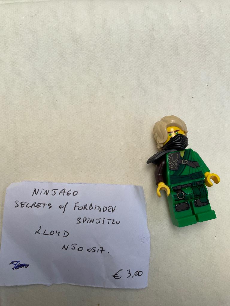 LEGO Ninjago Minifig NJO0517 Lloyd, Enlèvement ou Envoi, Comme neuf, Ensemble complet, Lego