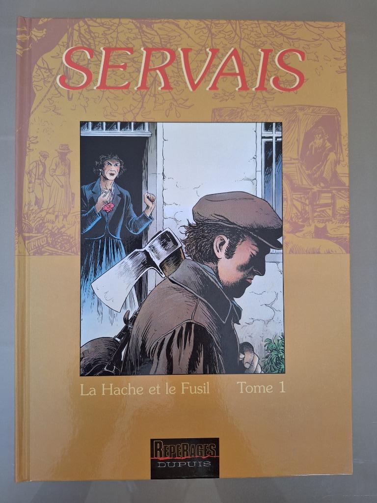 La hache et le fusil - T1 - Servais, Livres, Enlèvement ou Envoi, Comme neuf