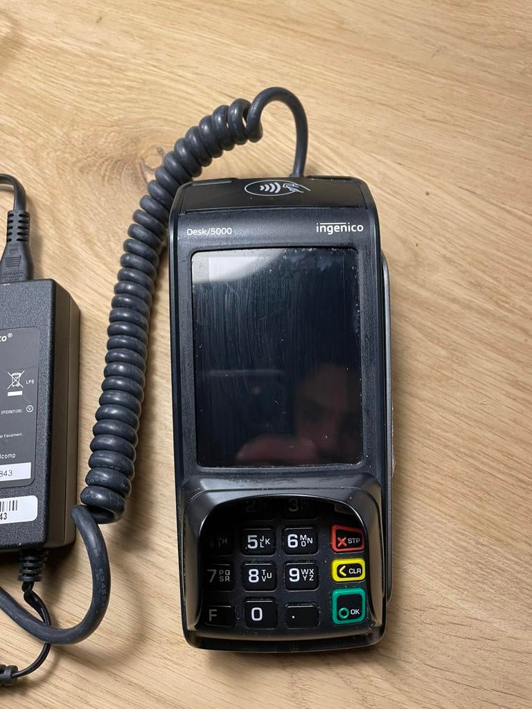 Ingenico desk 500, Enlèvement