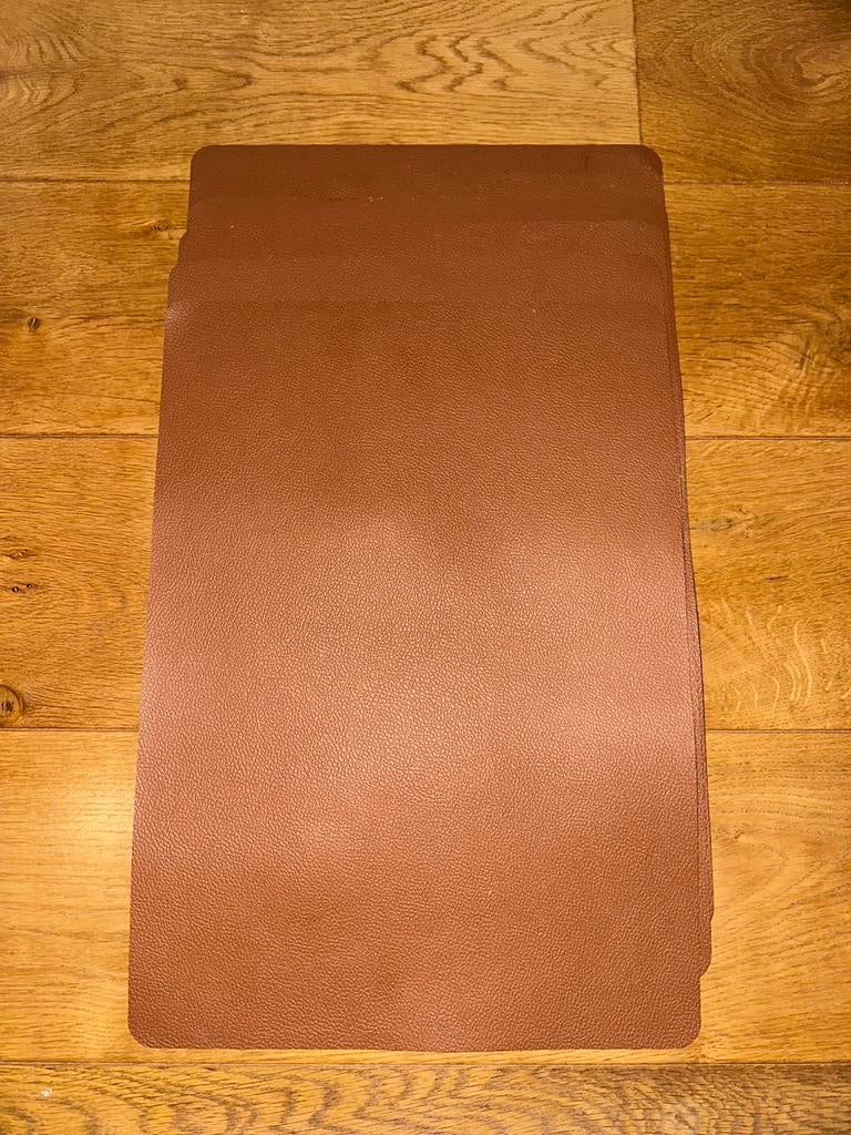 Leren placemats 6 stuks, Ophalen, Zo goed als nieuw, Bord