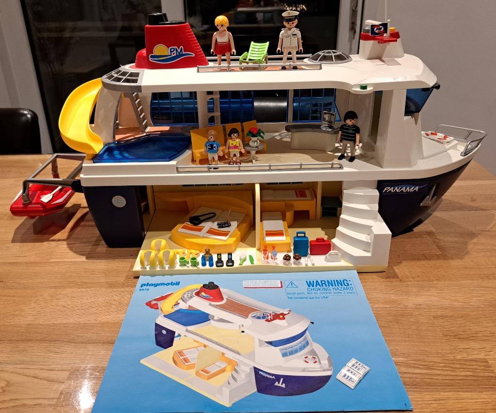 Playmobil cruiseschip 6978 + podium met artieste + danseres, Kinderen en Baby's, Speelgoed | Playmobil, Ophalen, Zo goed als nieuw
