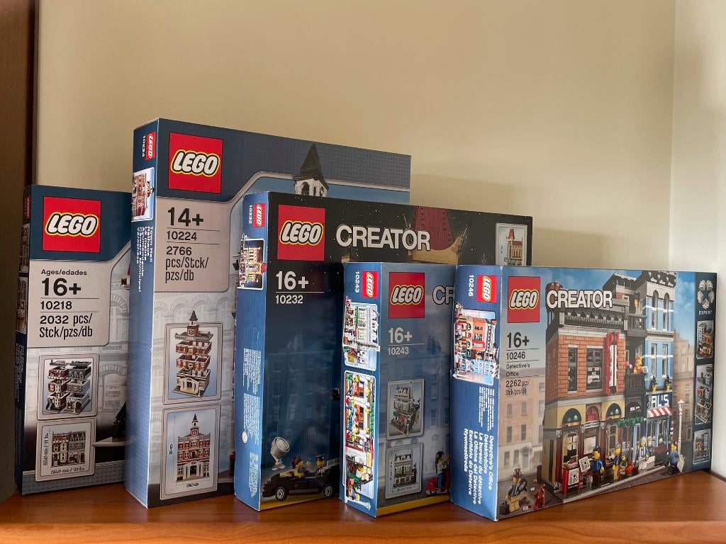 LEGO Creator Expert sets (Modular Buildings) MISB nouveau, Enlèvement, Neuf, Ensemble complet, Lego