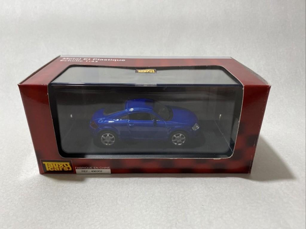 1:43 Audi TT coupe 8N blauw 1998 – 2006, Hobby & Loisirs créatifs, Voitures miniatures | 1:43, Comme neuf, Voiture, Enlèvement ou Envoi