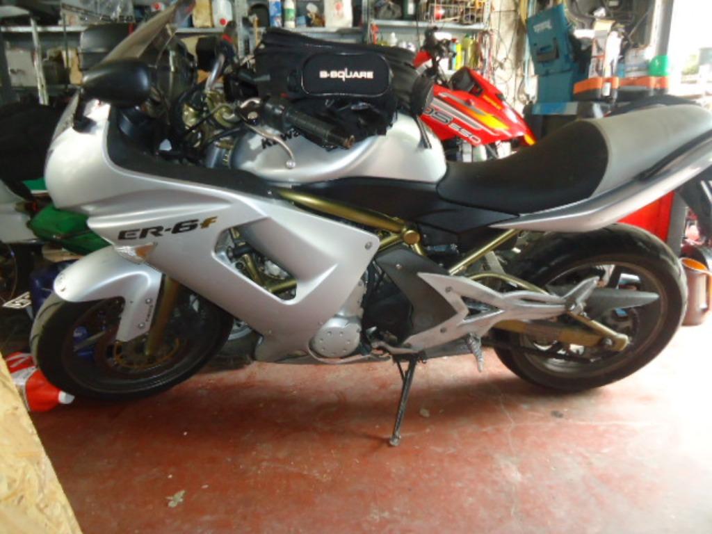 kawasaki ER-6F abs, 2 cilinders, Meer dan 35 kW, ABS, Handgeschakeld