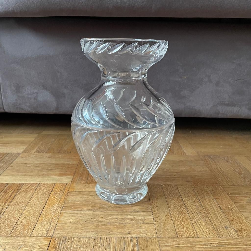 Vase en cristal 22 cm, Enlèvement