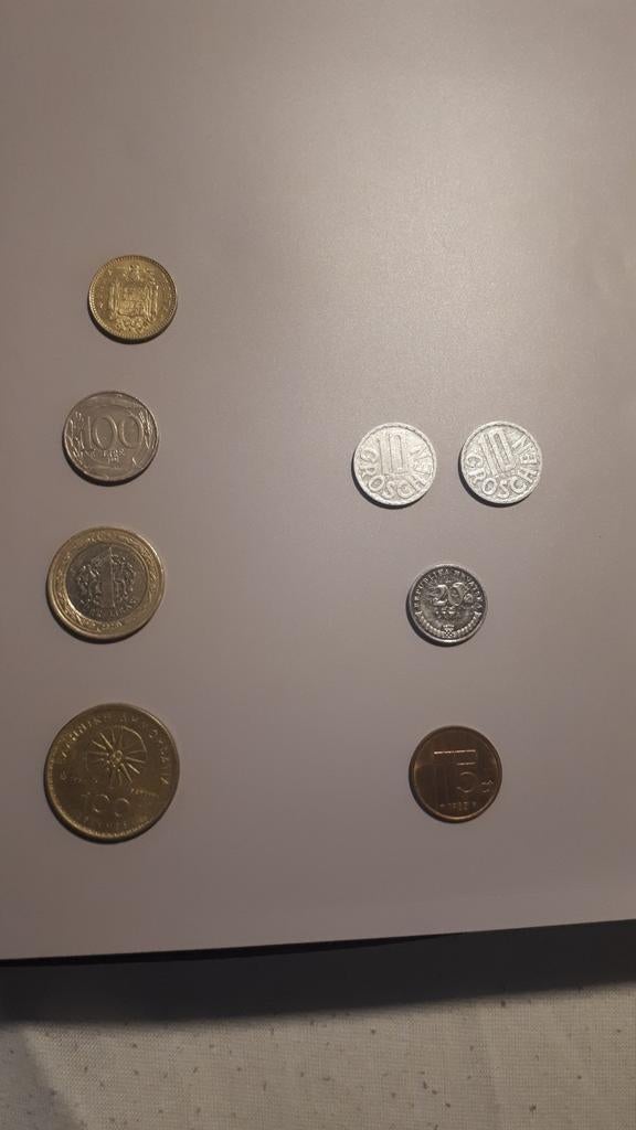 Oude munten, Ophalen, Munten