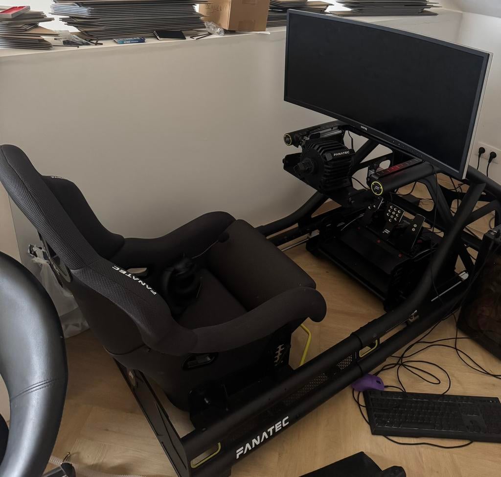 Fanatec complete sim racing set, Ophalen, Zo goed als nieuw