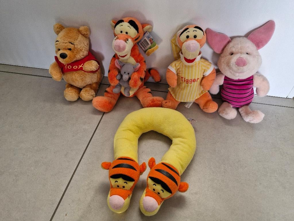 knuffels Winnie the Pooh, Knorretje en Teigetje Disney, Verzamelen, Disney, Knuffel, Winnie de Poeh of vrienden, Verzenden