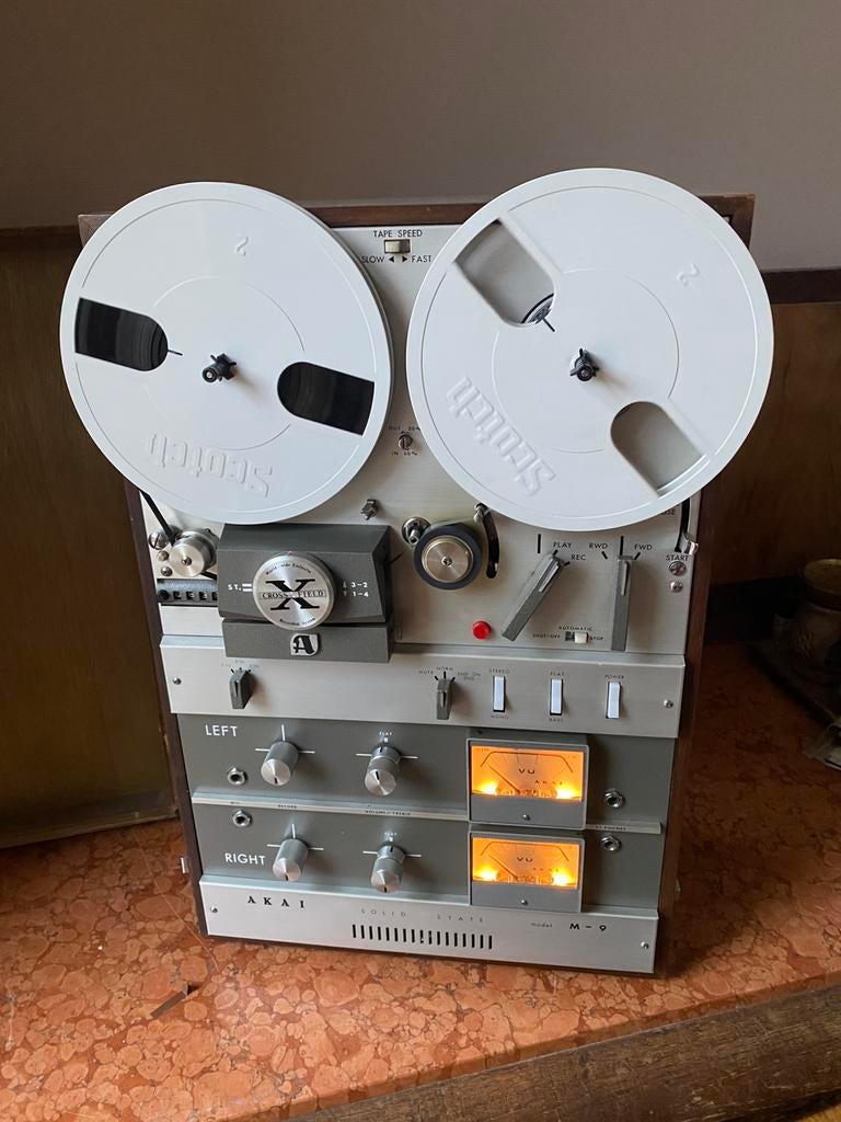 Enregistreur Akai M9, TV, Hi-fi & Vidéo, Enregistreurs audio, Enlèvement ou Envoi, Magnétophone