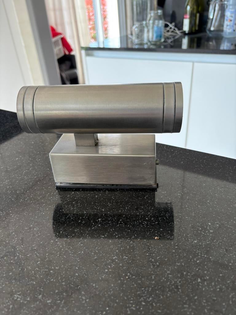 Inox Led Buitenverlichting ideaal boven voordeur, Ophalen, Inox, Gebruikt, Overige typen