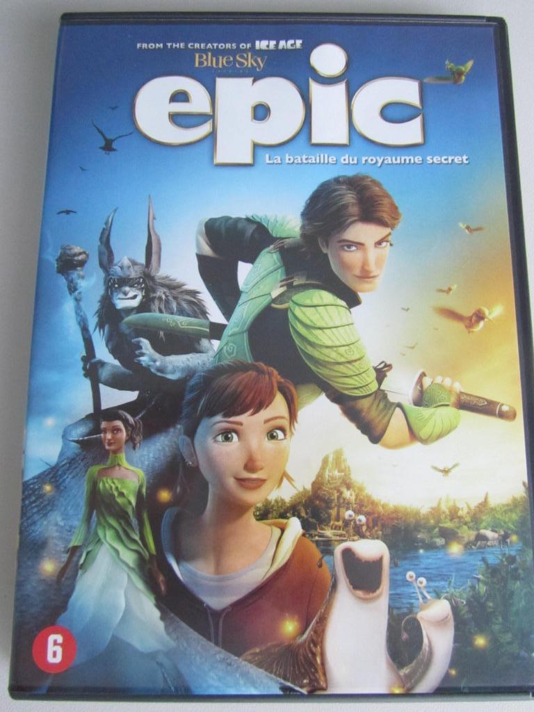 DVD EPIC (beau film d'animation), À partir de 6 ans, Enlèvement ou Envoi, Dessin animé, Américain