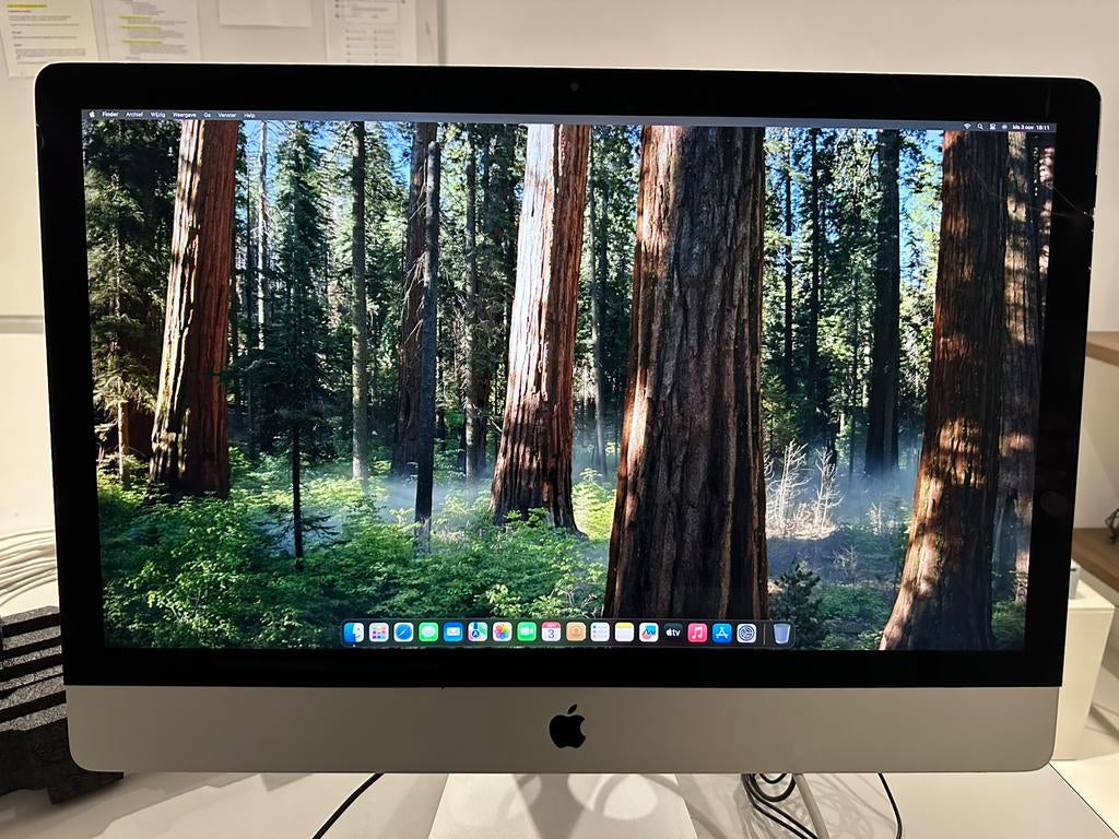 iMac Late 2015 - I5, R9 2Gb, 16Gb, 500Gb SSD - goede staat, SSD, IMac, 512 GB, Utilisé